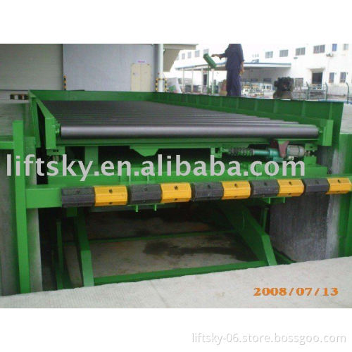 Roller Convey Lift / dock ramp / container ramp